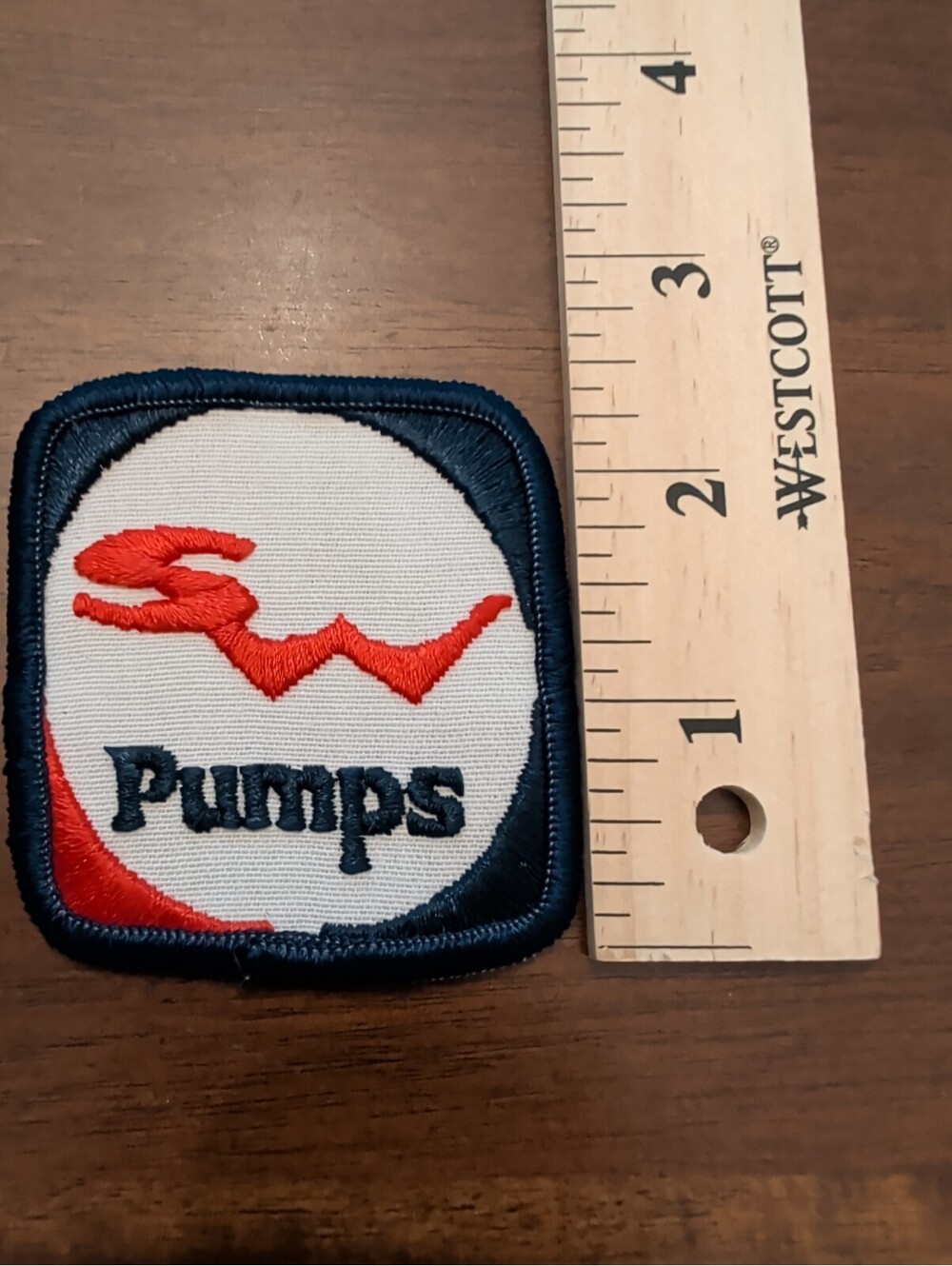 SW Pump Embroidered Patch - Picture 3 of 4
